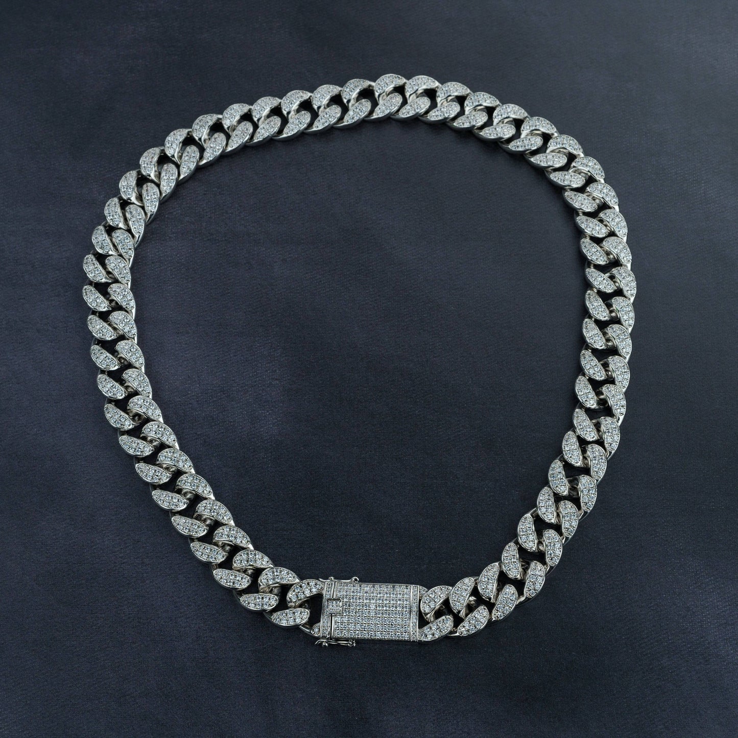 Premium 20mm Cuban Chain, Cuban Bracelet & Watch Bundle