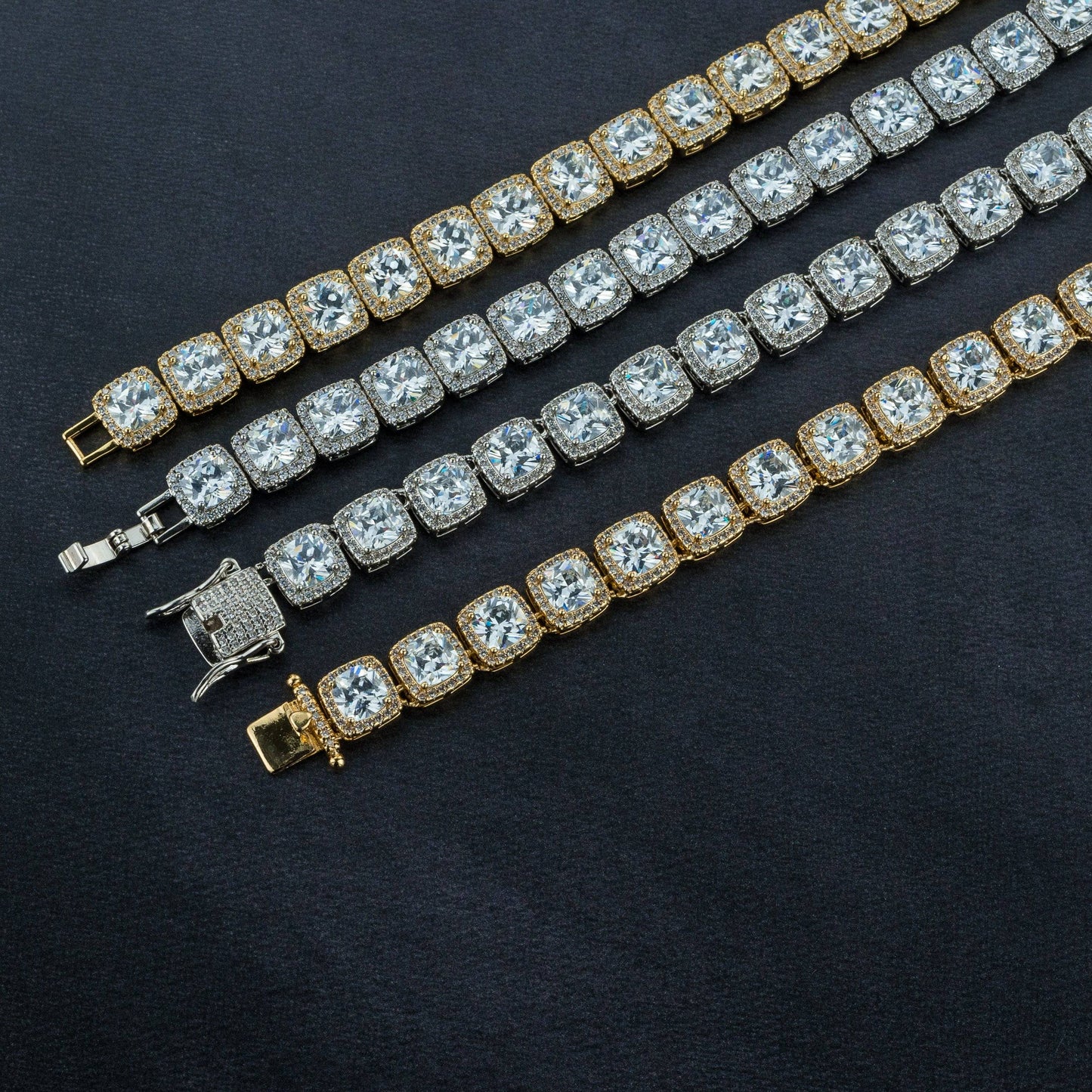 10mm Tennis Chain & Bracelet Bundle