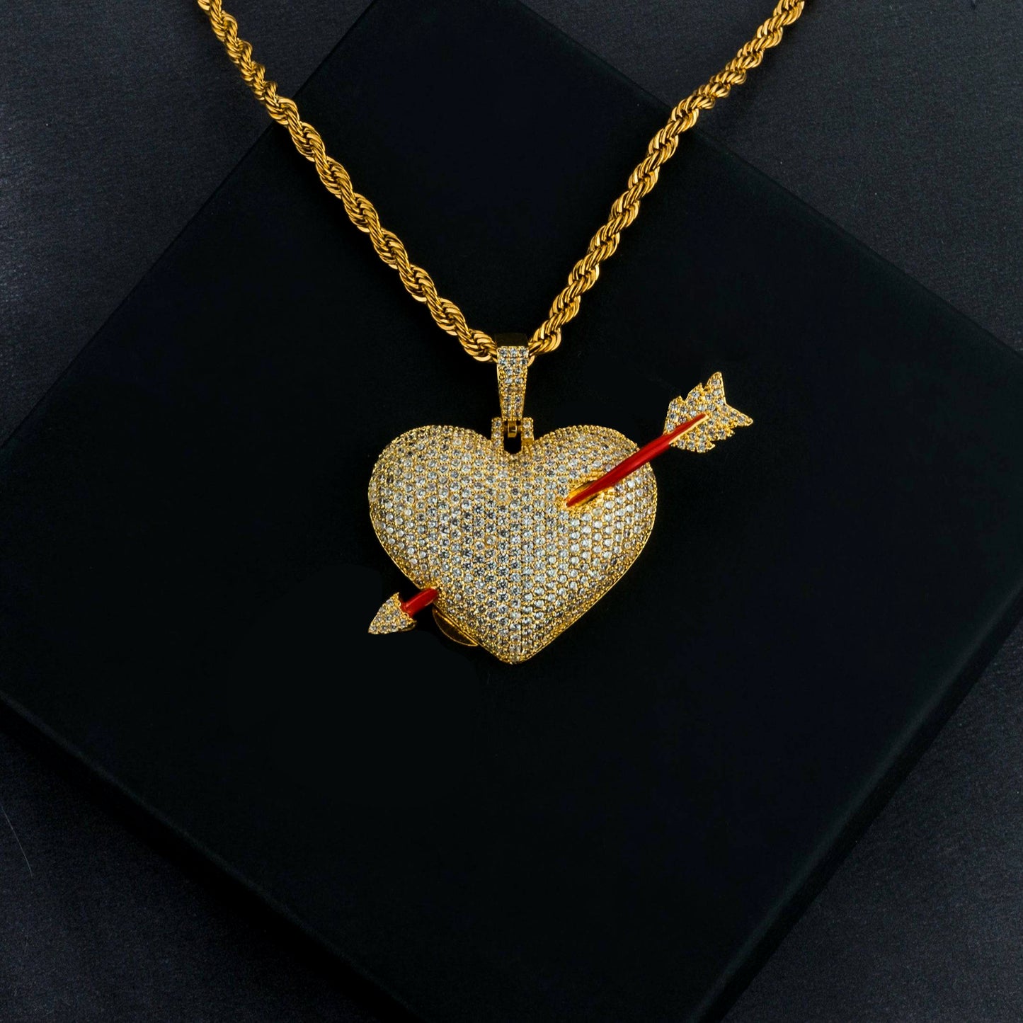 Pierced Heart Pendant