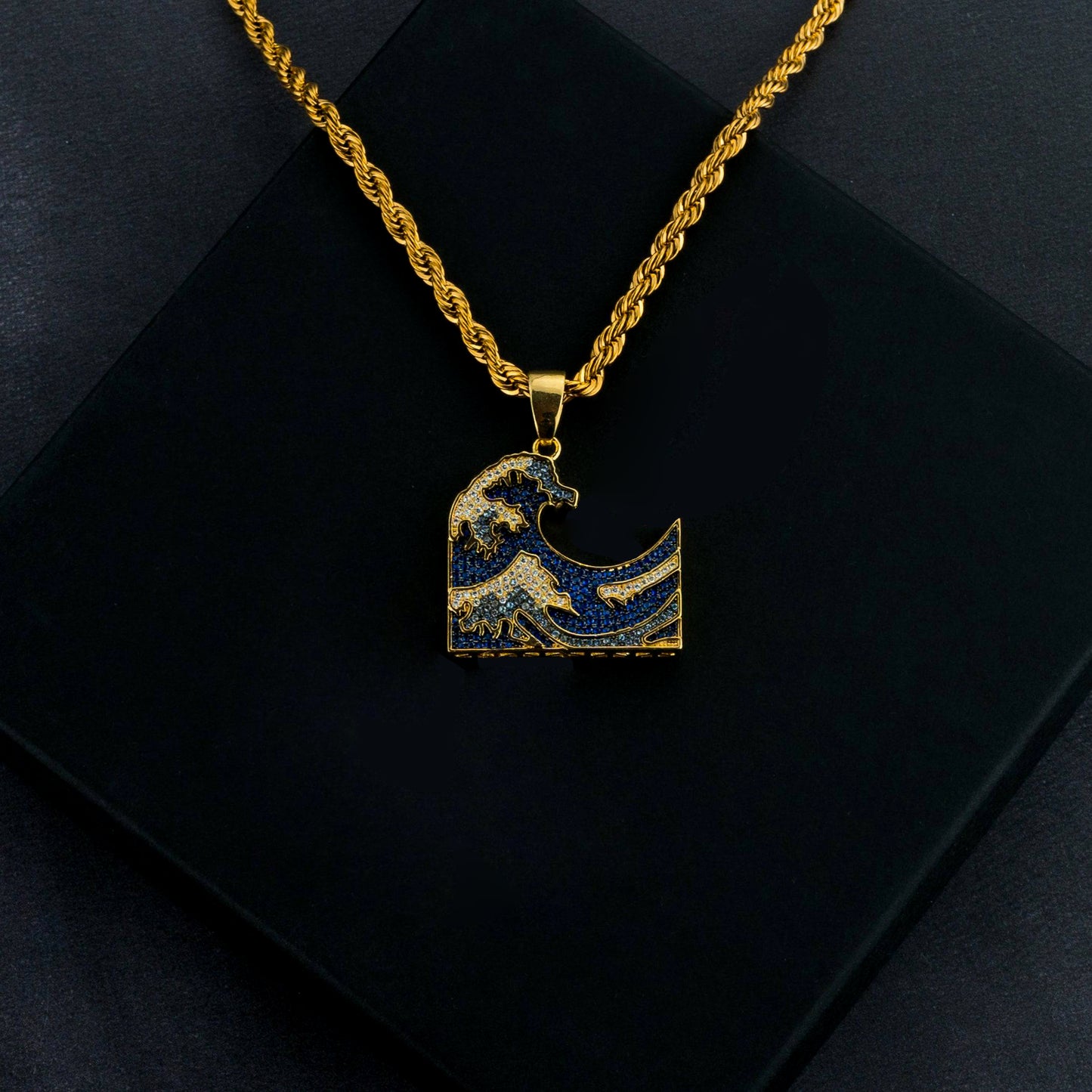 Iced Wave Pendant
