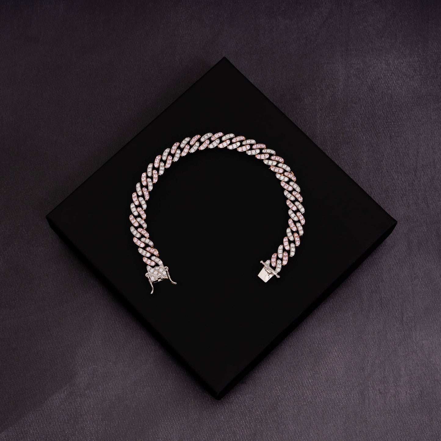 9mm Rose Gold Prong Bracelet