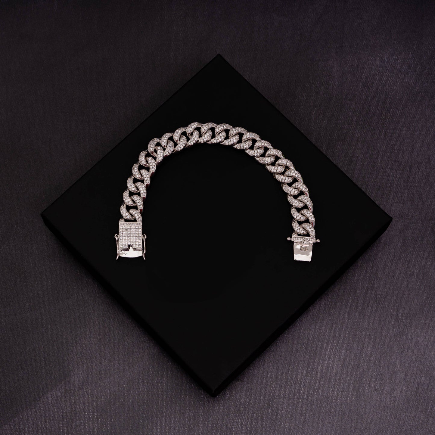 14mm Iced Cuban Bracelet