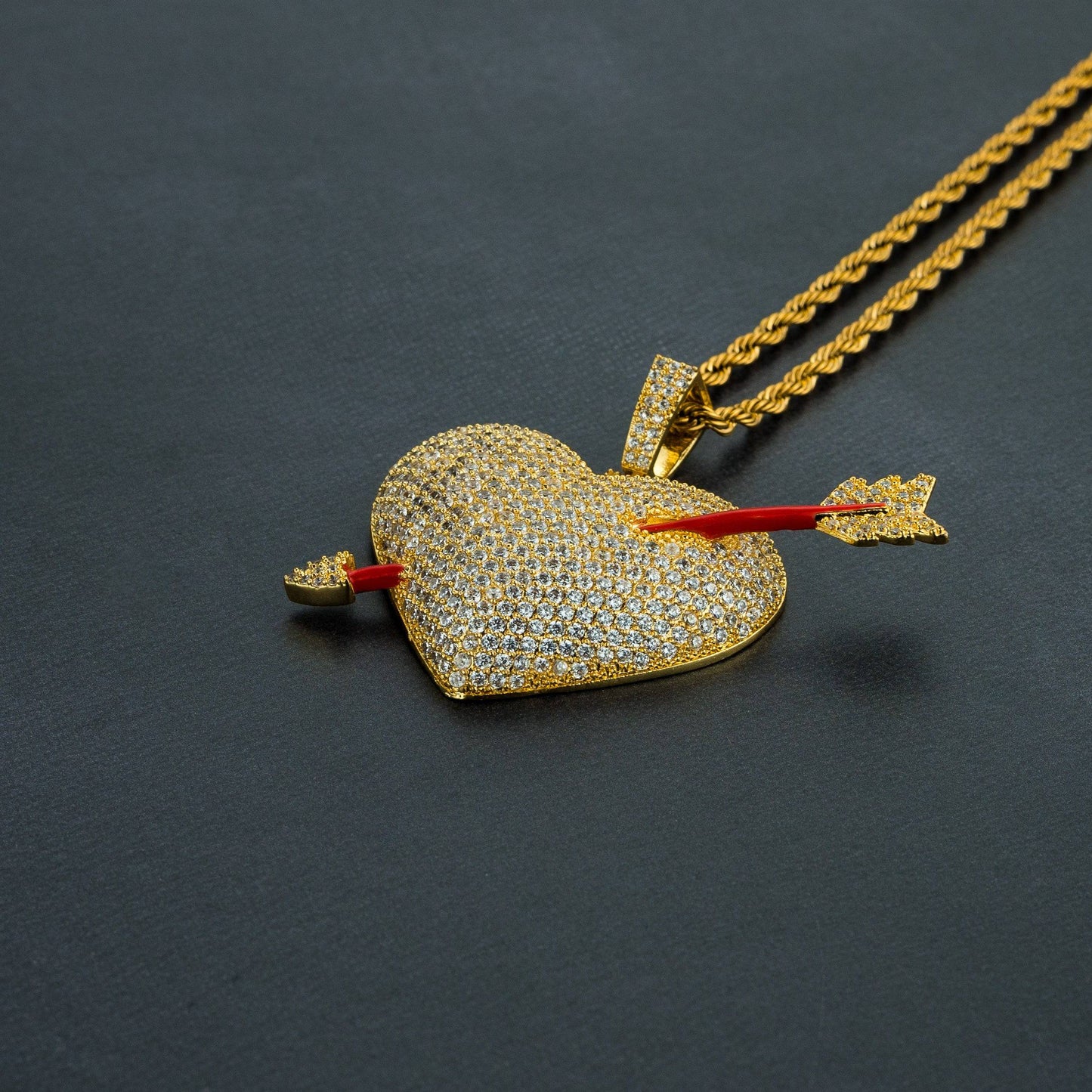 Pierced Heart Pendant