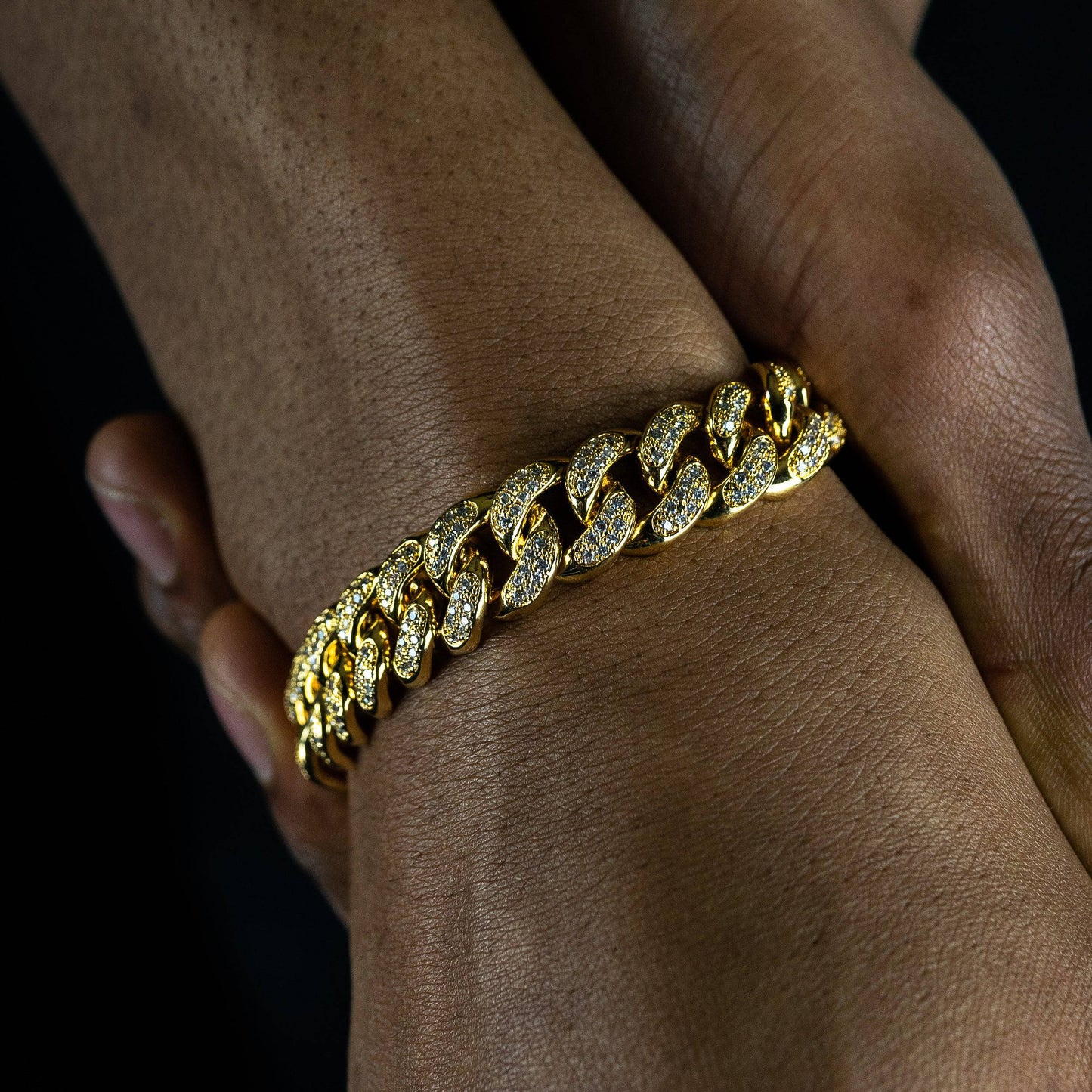 14mm Iced Cuban Bracelet