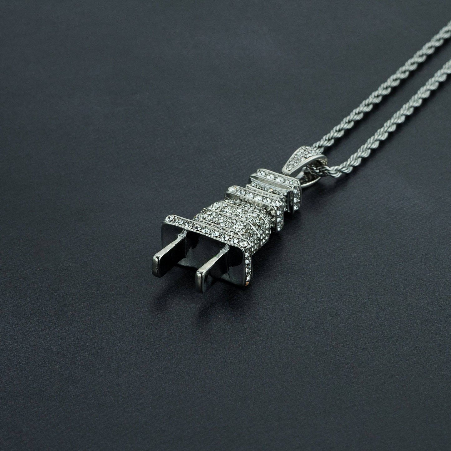 Iced Plug Pendant