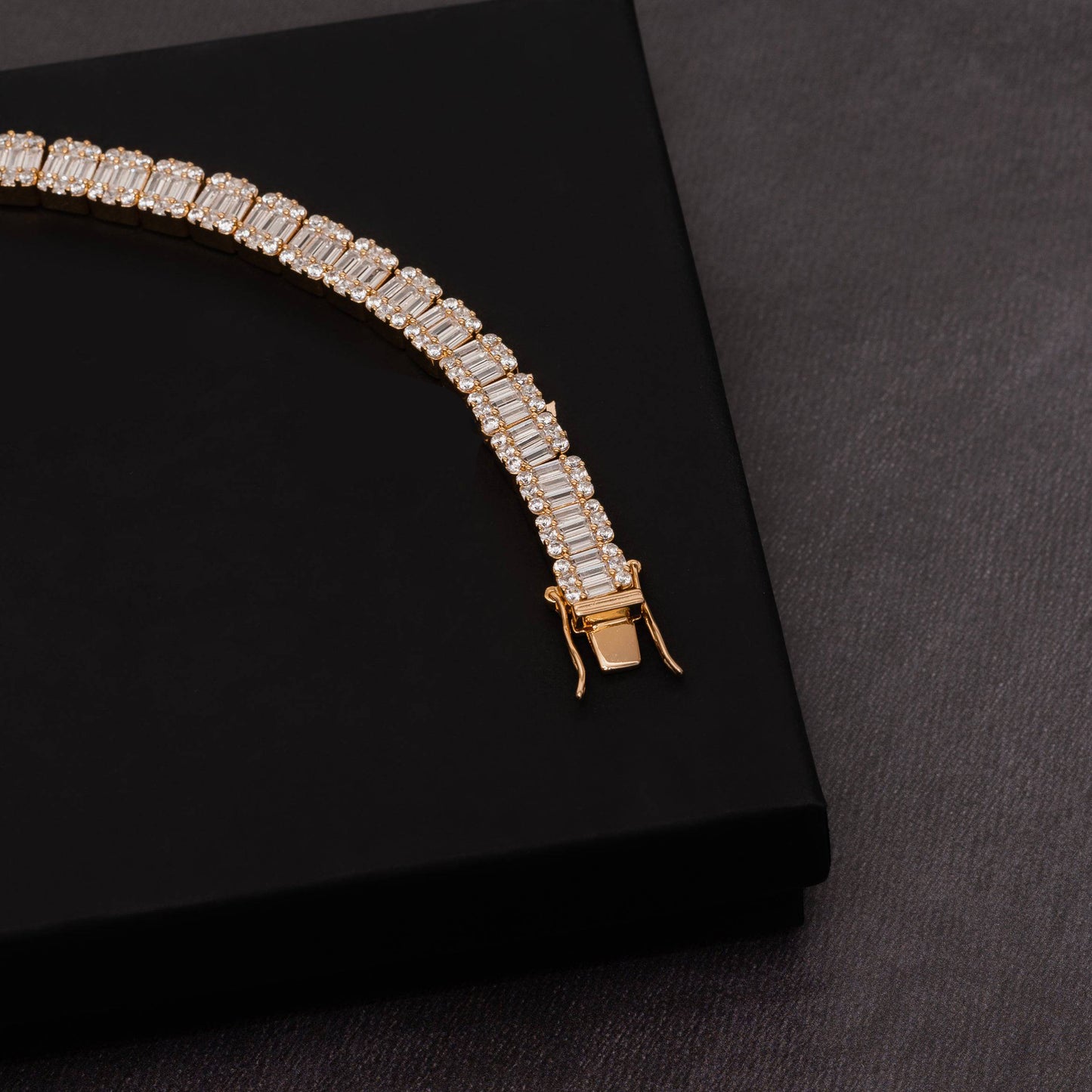 10mm Baguette Bracelet