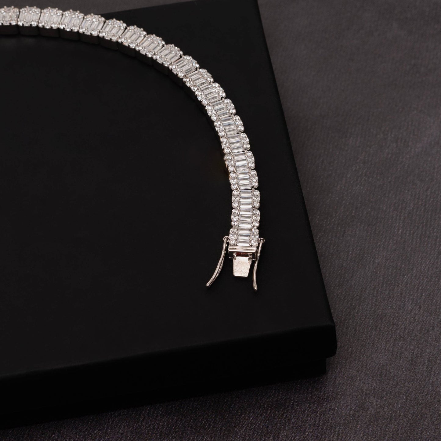 10mm Baguette Bracelet