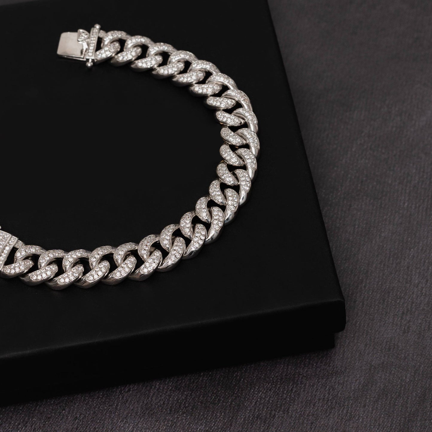 14mm Iced Cuban Bracelet