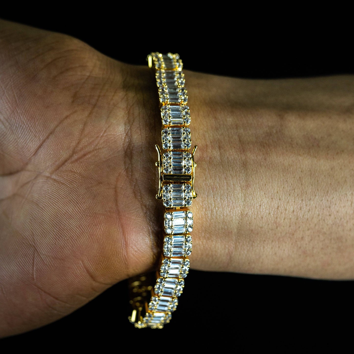 10mm Baguette Bracelet