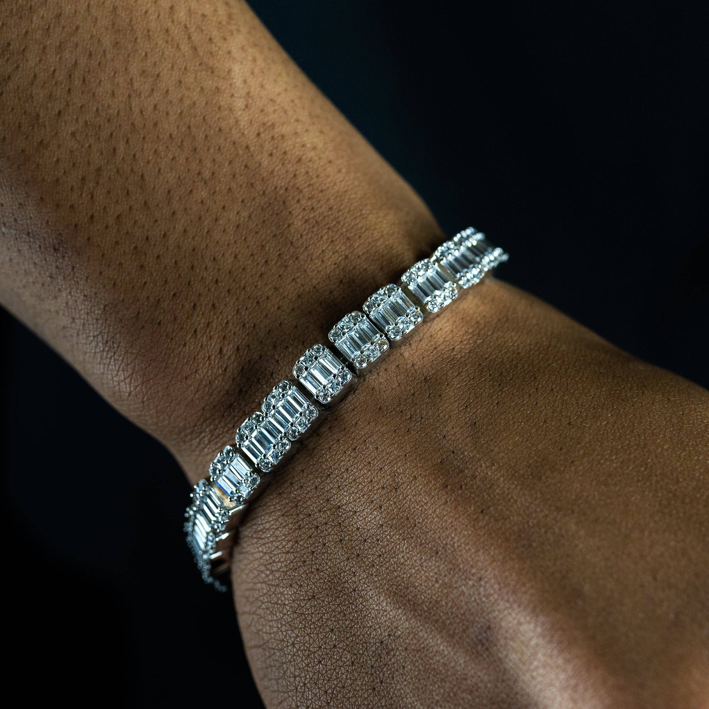 10mm Baguette Bracelet