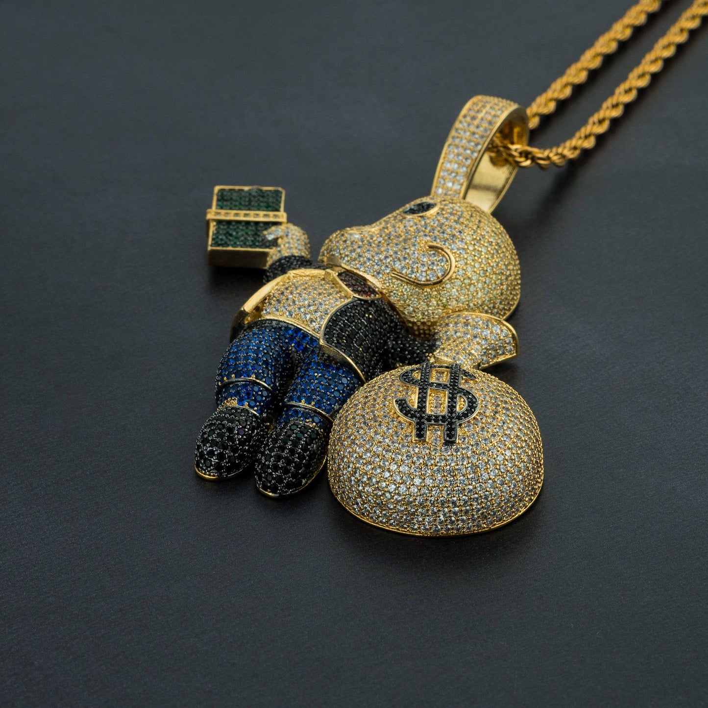 MoneyBoy Iced Pendant