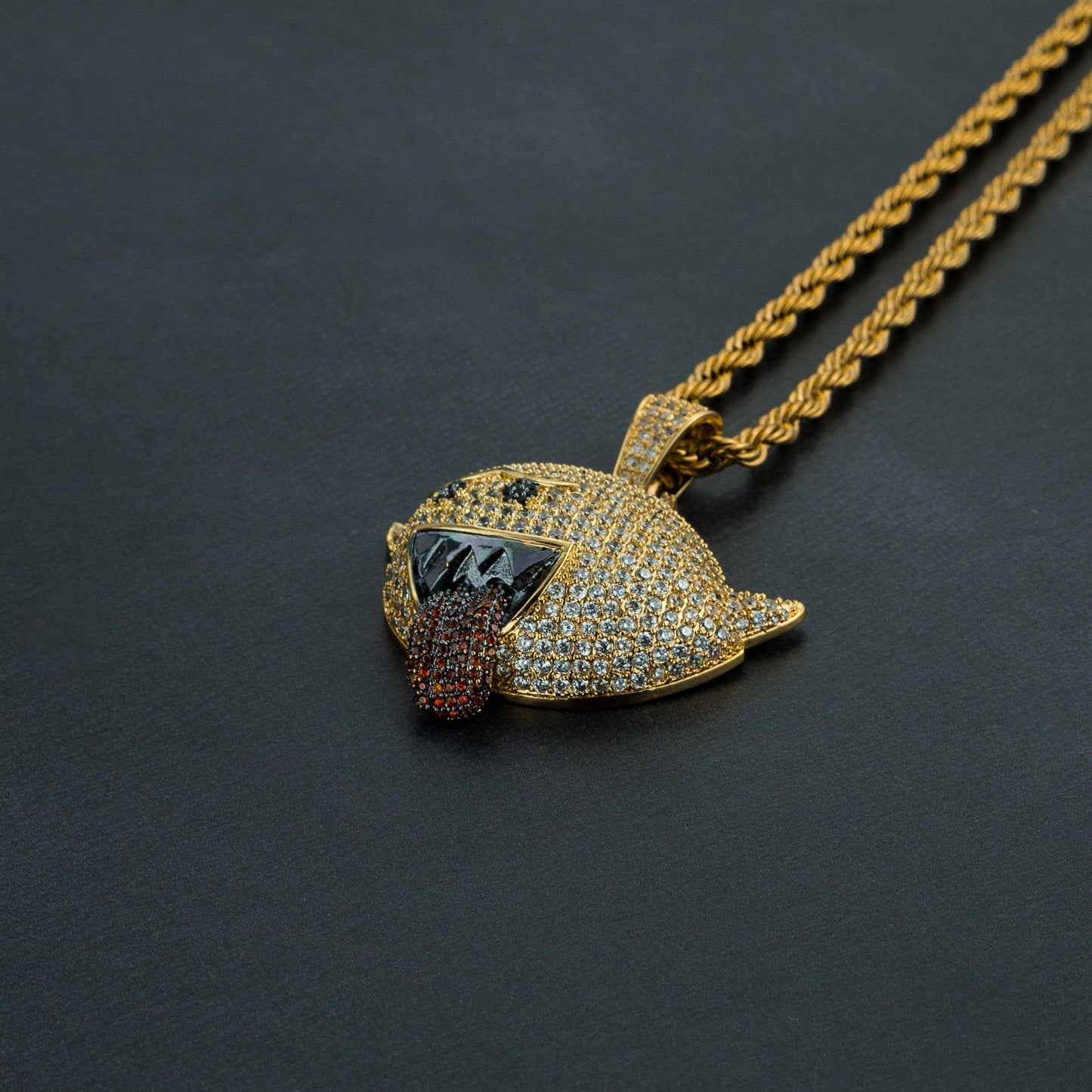 Iced Ghost Pendant