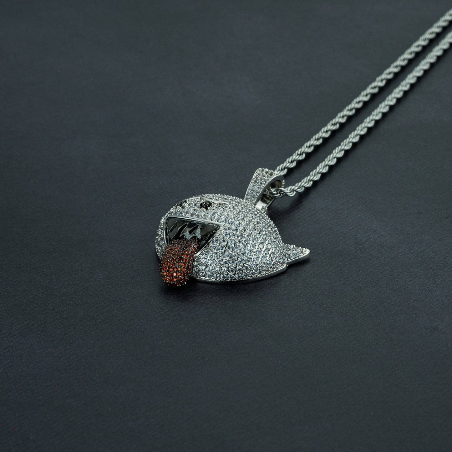 Iced Ghost Pendant