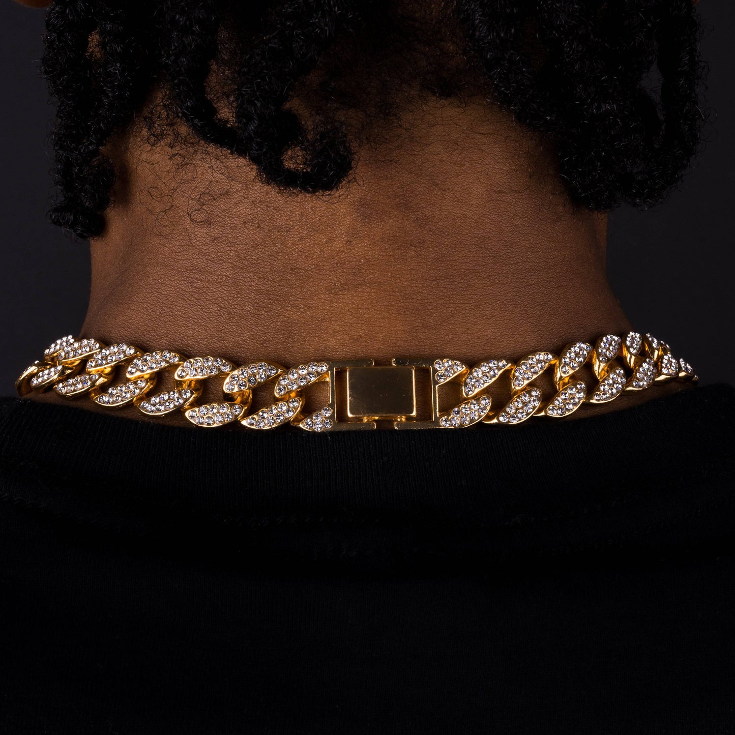 15mm Iced Cuban Chain