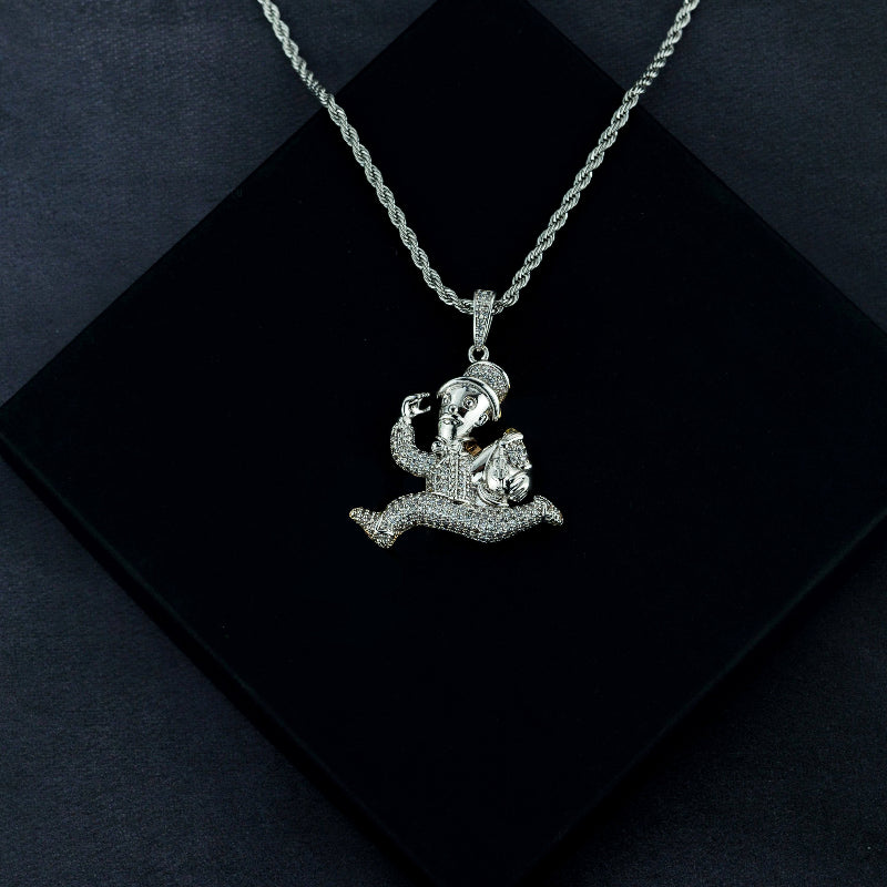 Iced Money Dash Pendant