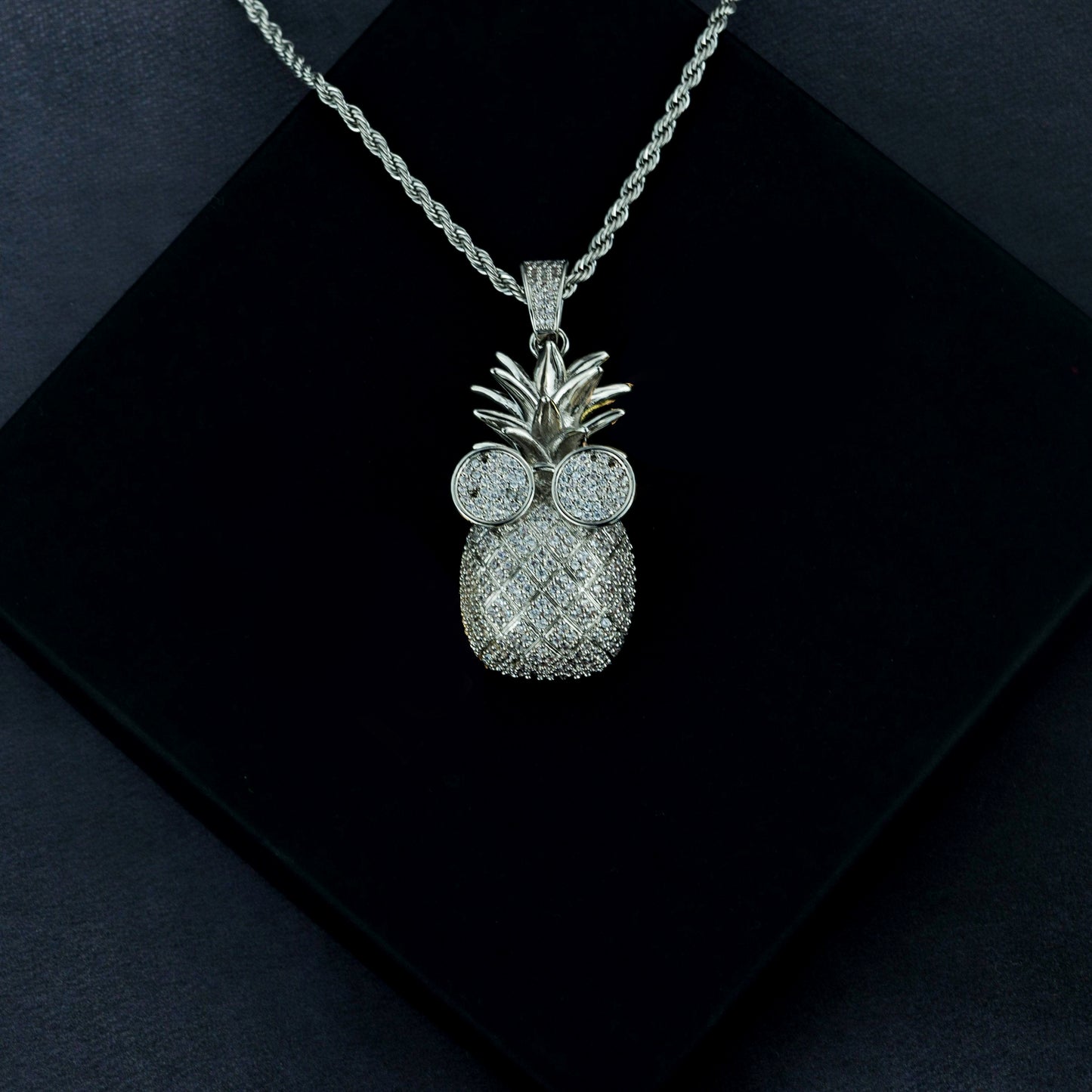 Iced Pineapple Pendant