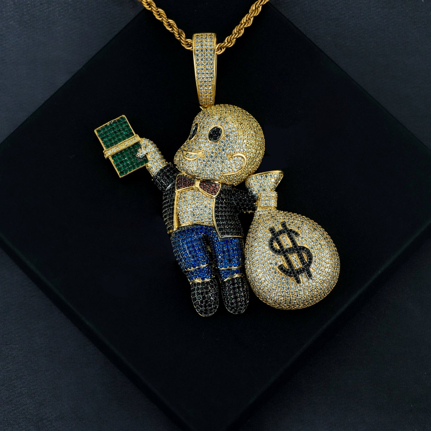 MoneyBoy Iced Pendant