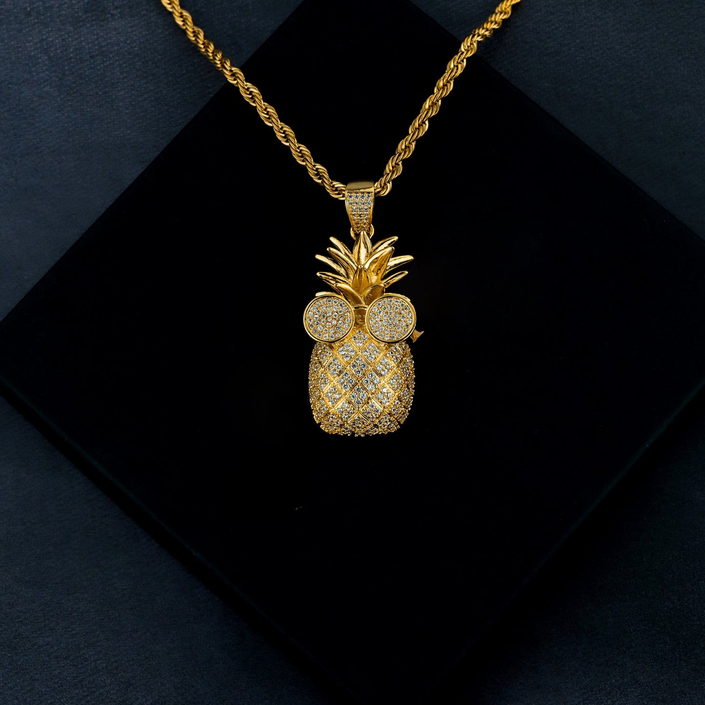 Iced Pineapple Pendant