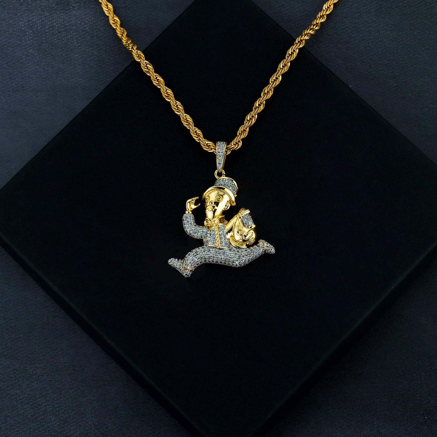Iced Money Dash Pendant