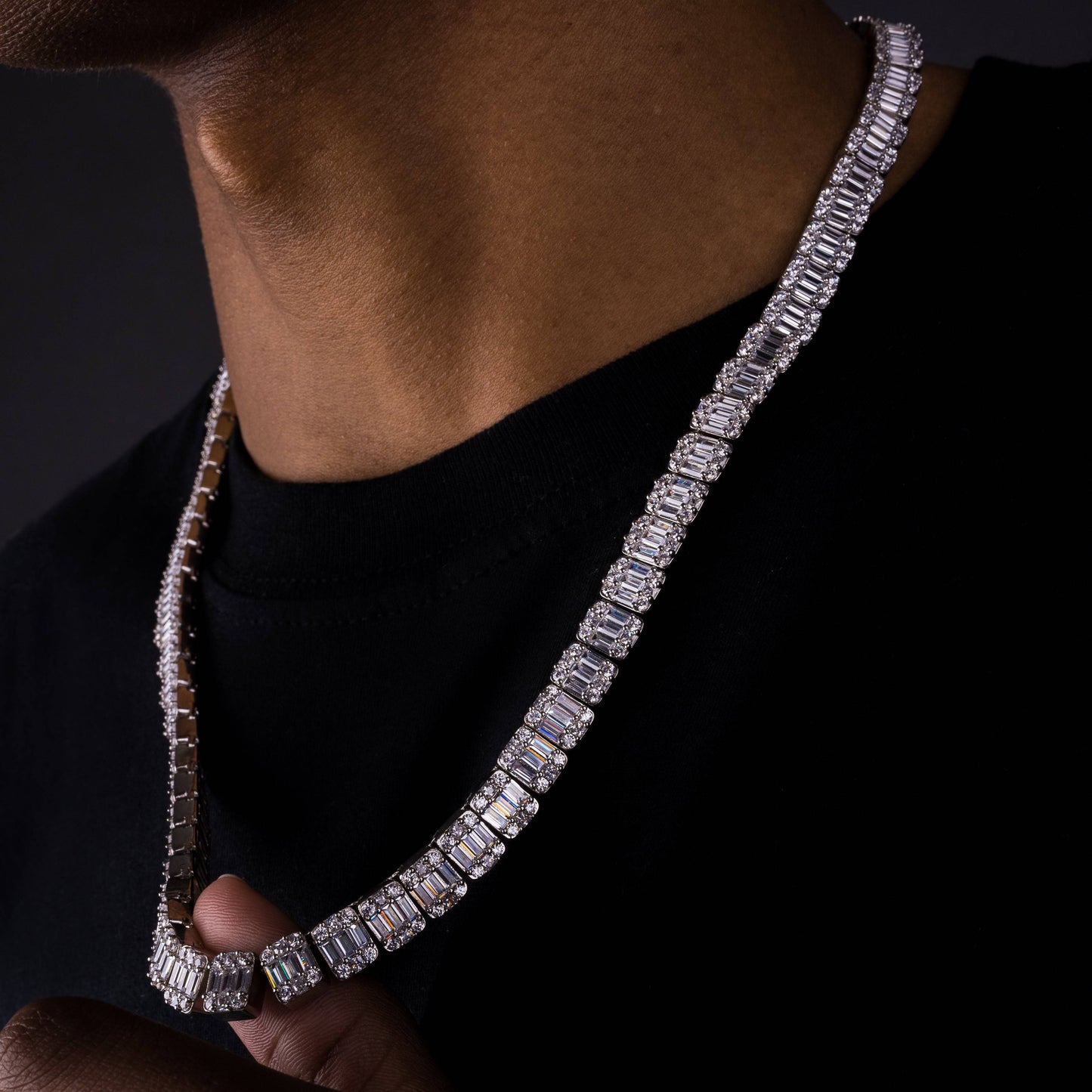10mm Baguette Chain