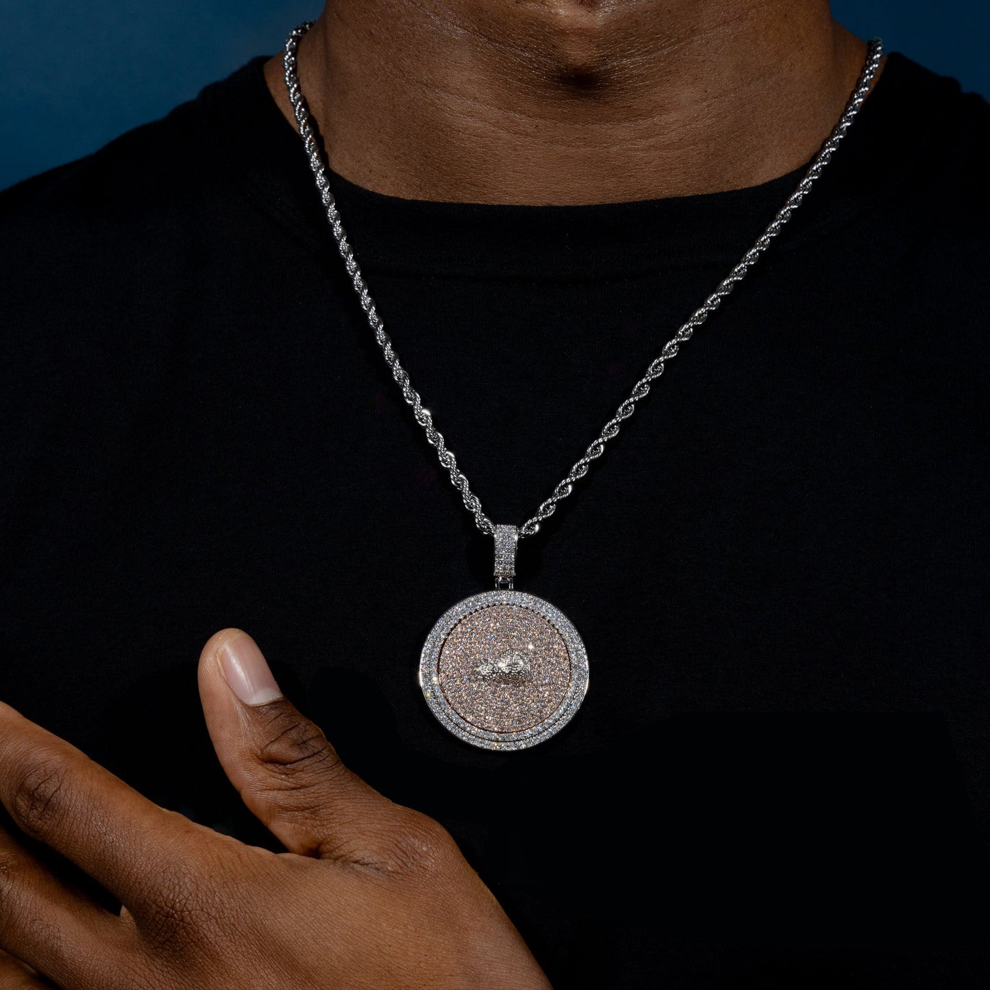 Spinning Money Bag Pendant