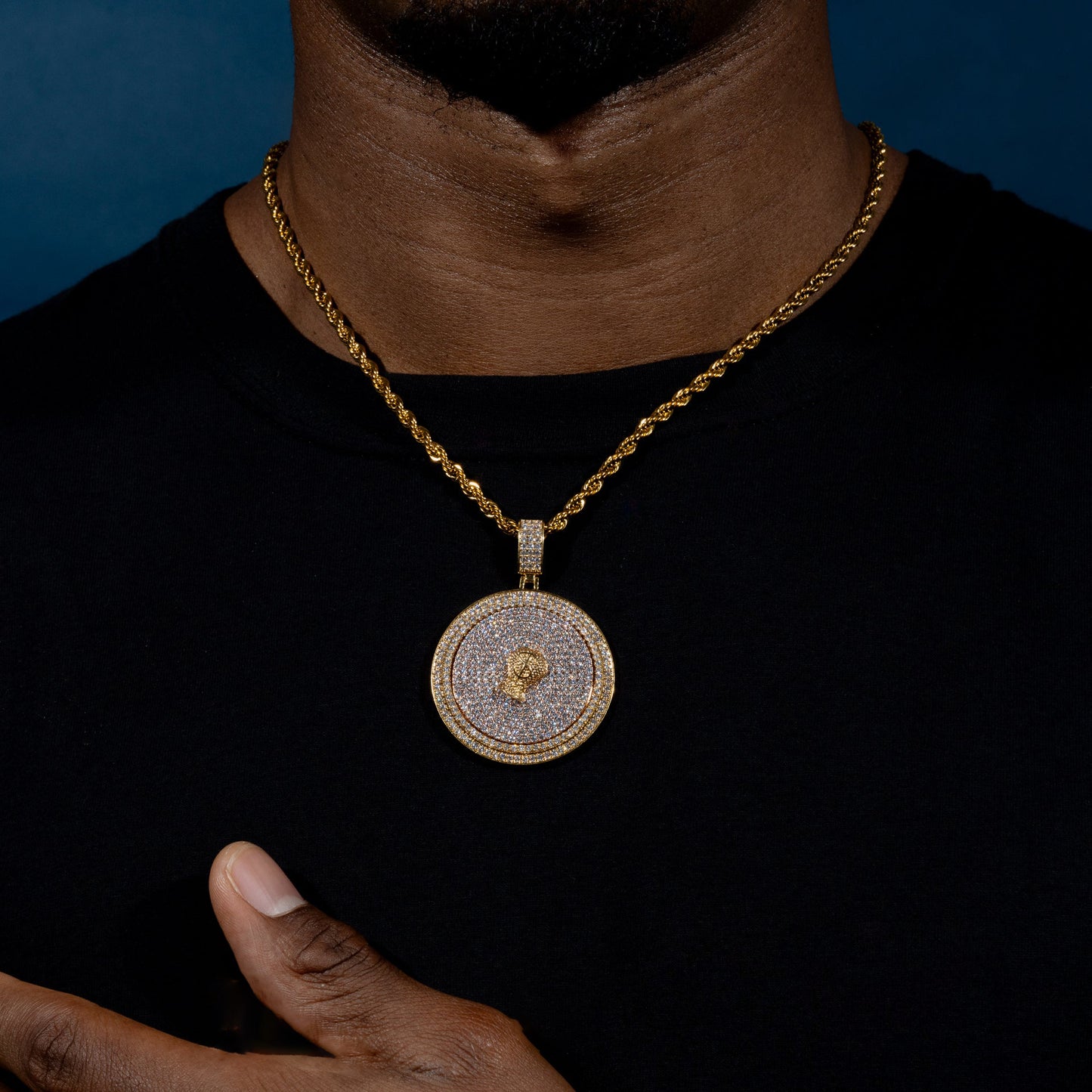 Spinning Money Bag Pendant