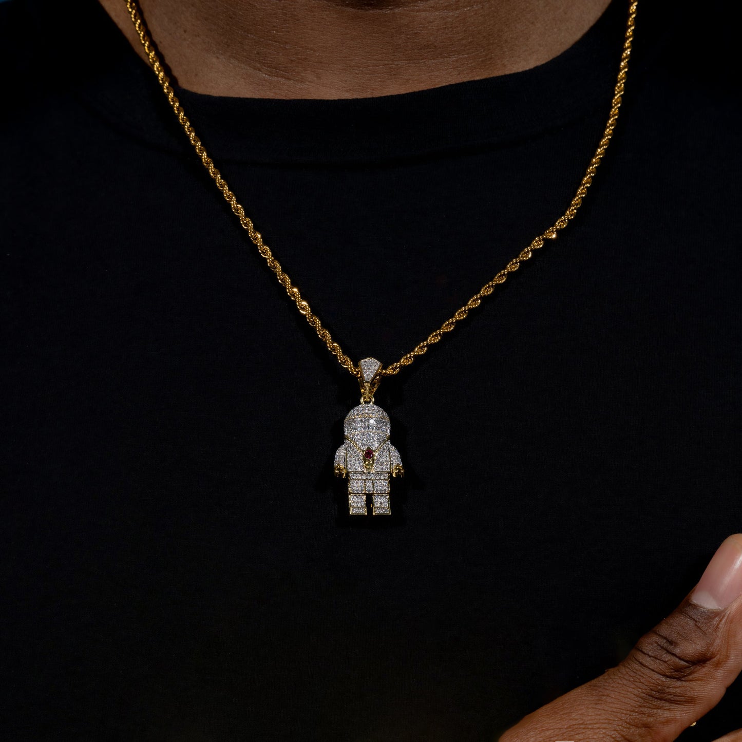 Iced Royal Trooper Pendant