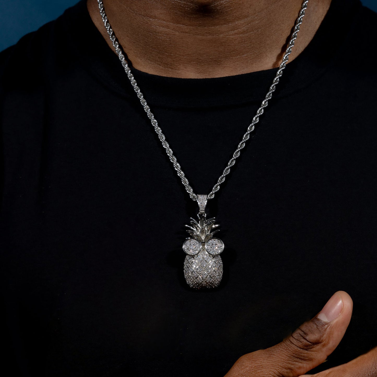 Iced Pineapple Pendant
