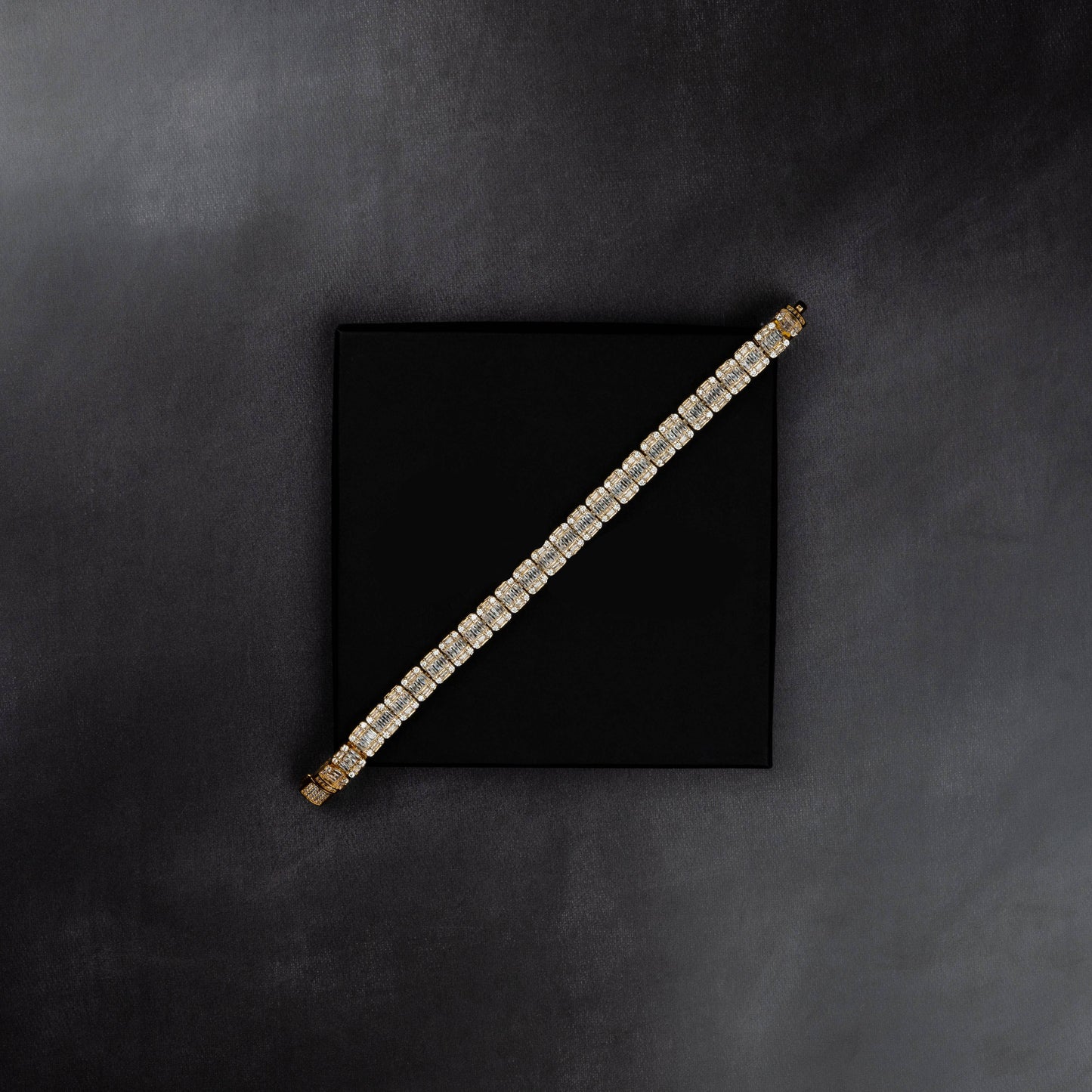 14mm Baguette Bracelet