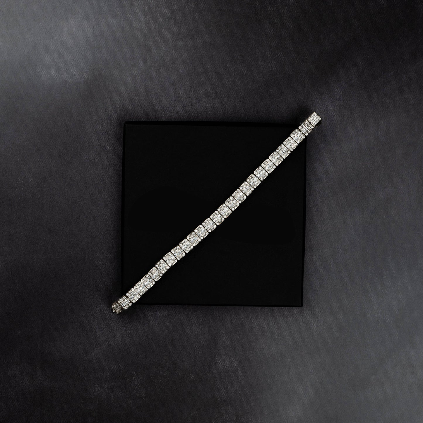 14mm Baguette Bracelet
