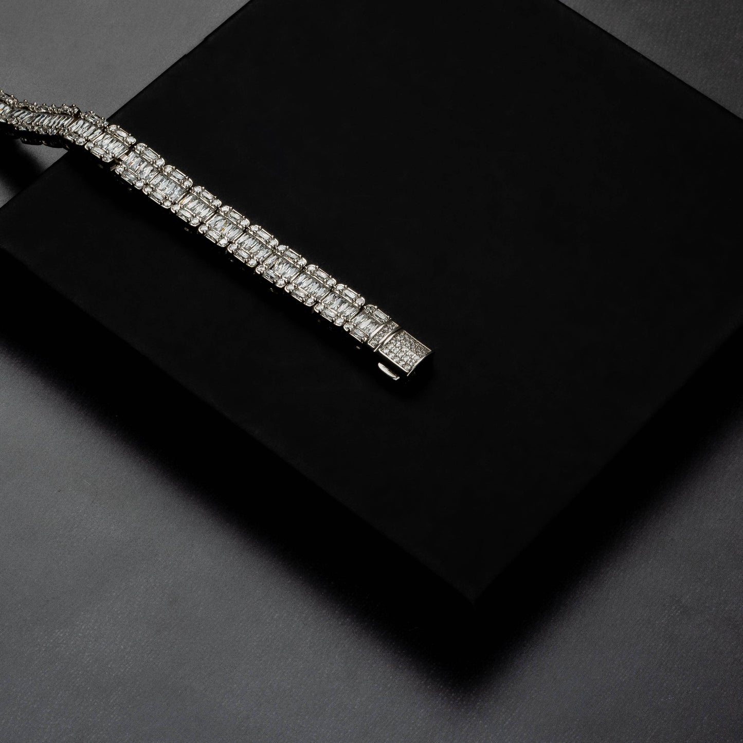 9mm Baguette Bracelet