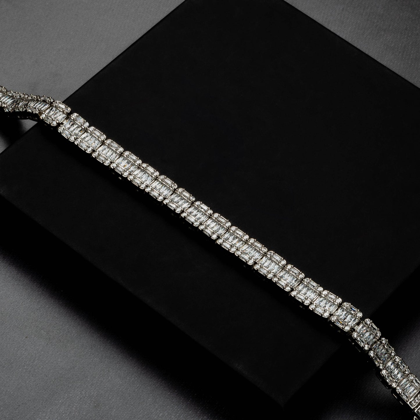 9mm Baguette Bracelet