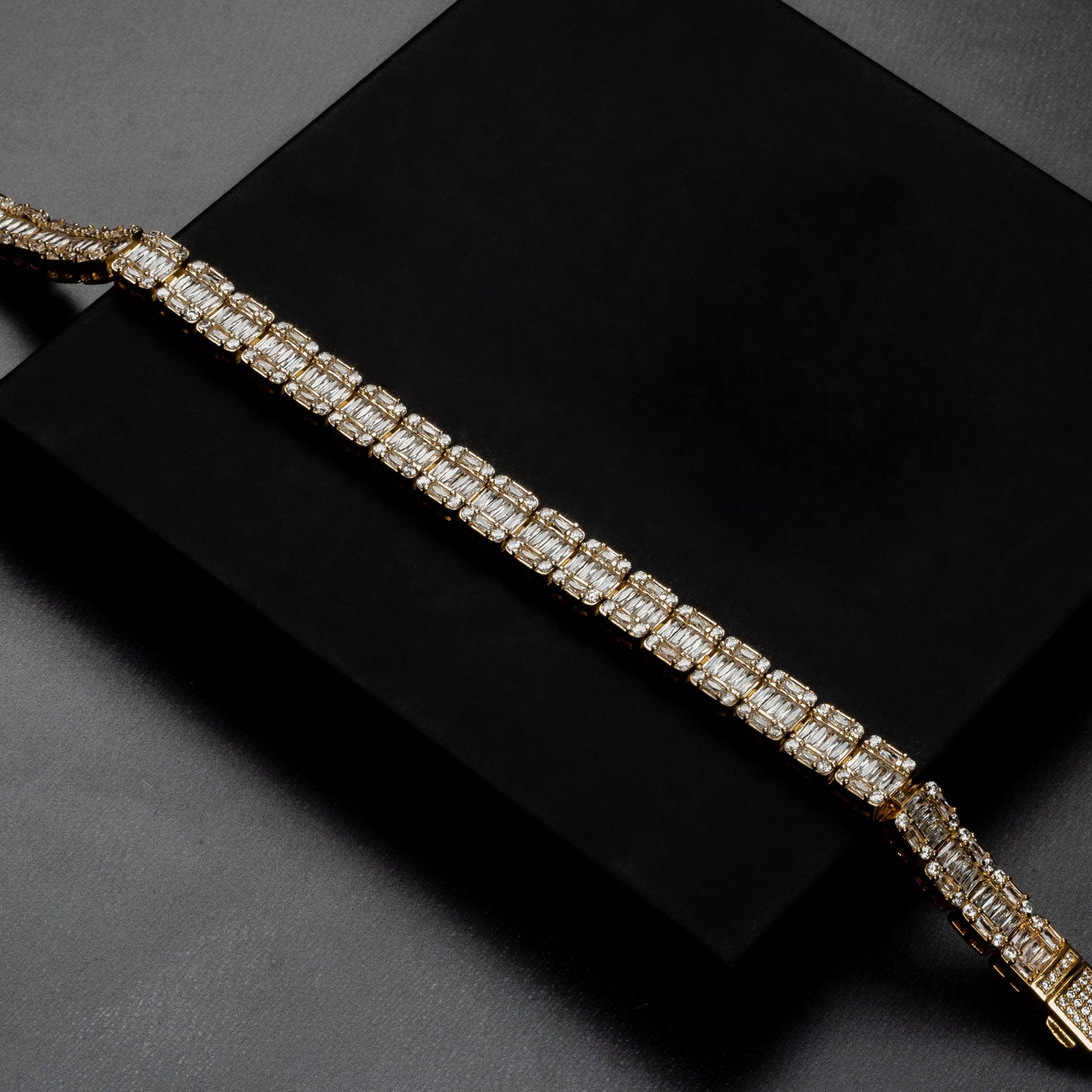 9mm Baguette Bracelet