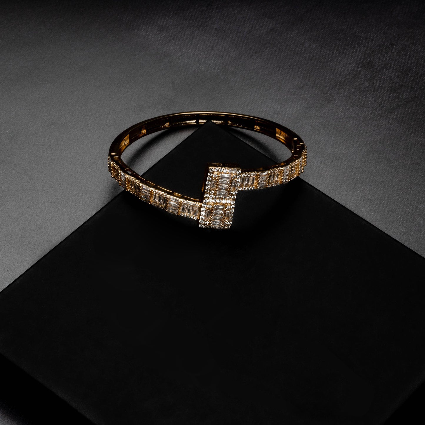 6mm Baguette Bangle Bracelet