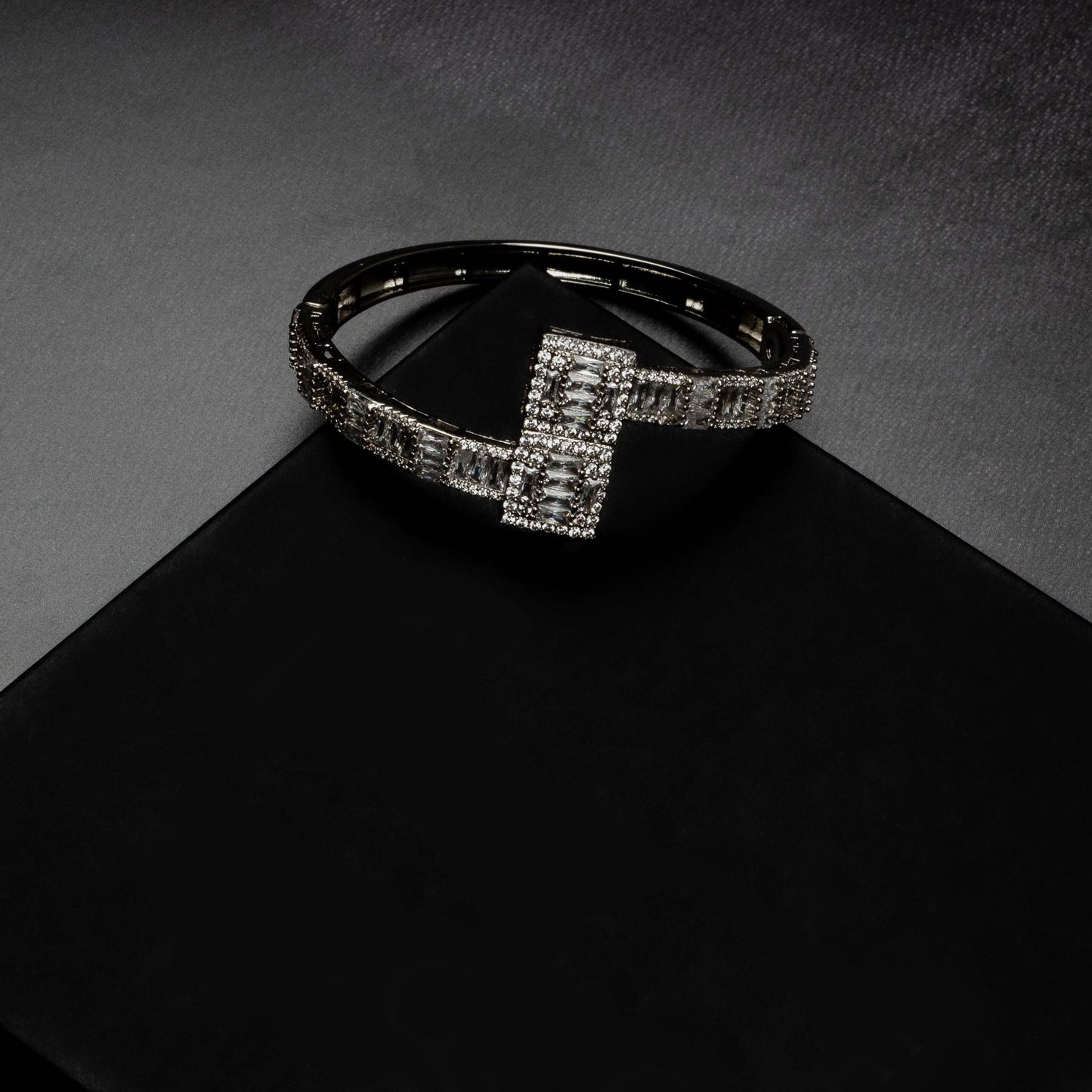 6mm Baguette Bangle Bracelet