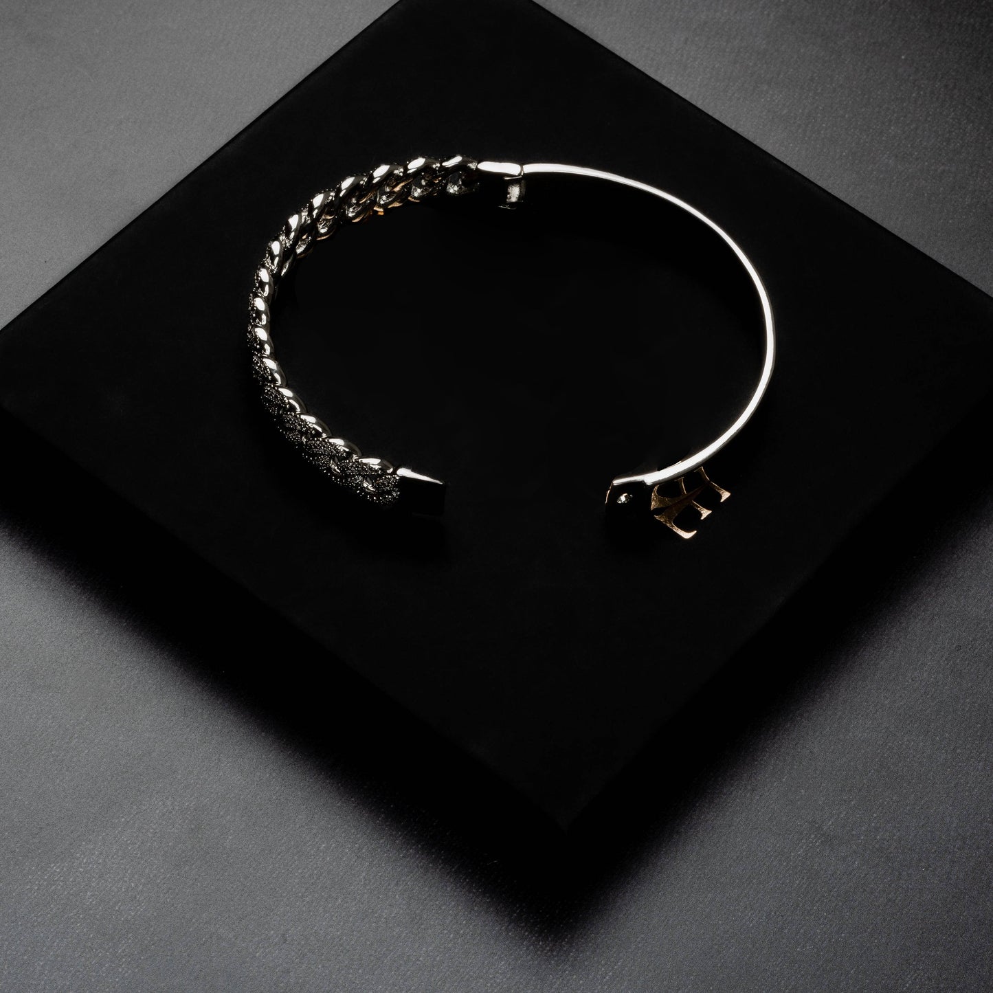 10mm Cuban Bangle Bracelet