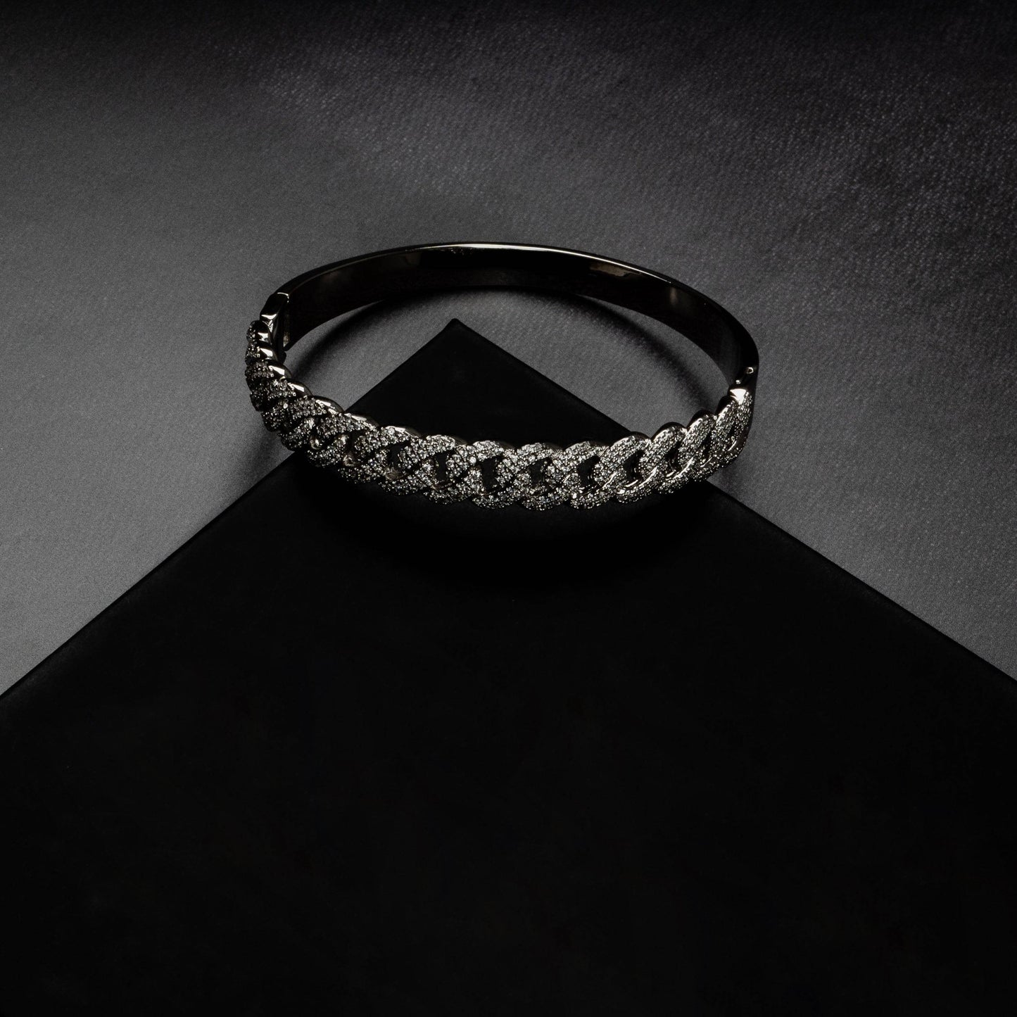 10mm Cuban Bangle Bracelet