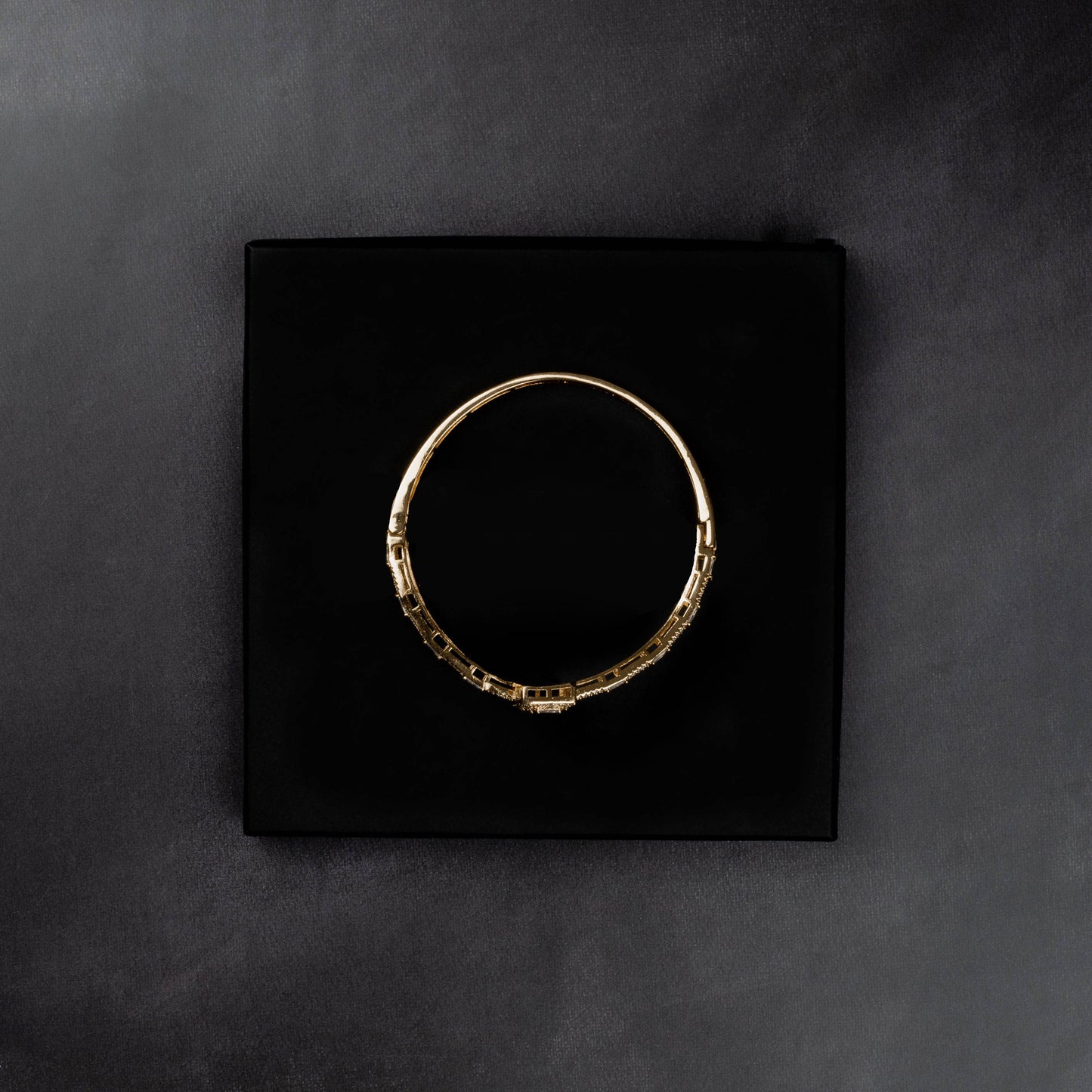 6mm Baguette Bangle Bracelet