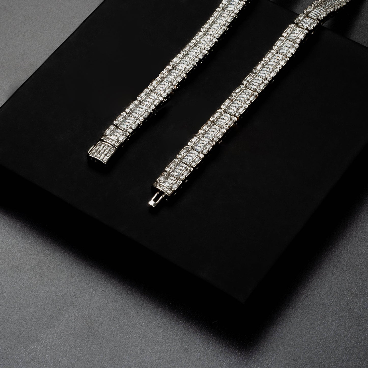 9mm Square Baguette Chain