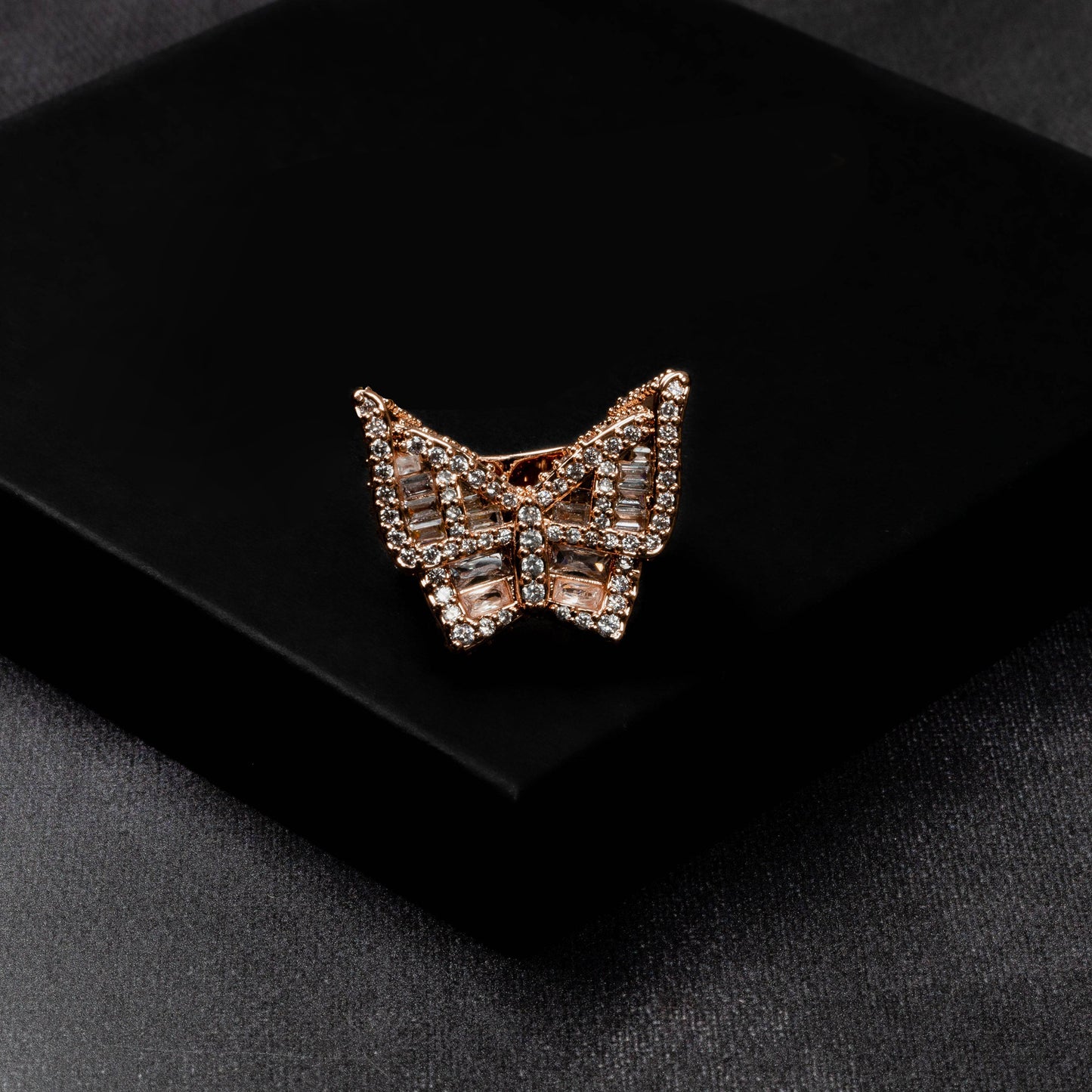 Iced Butterfly Ring