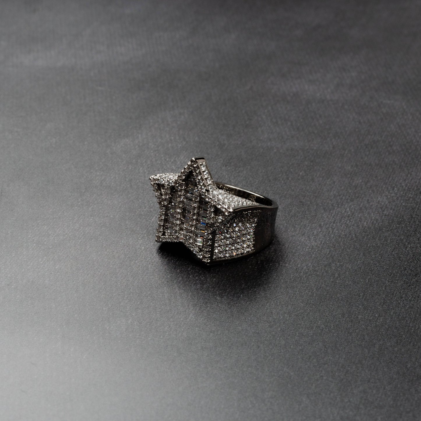 Iced Star Ring