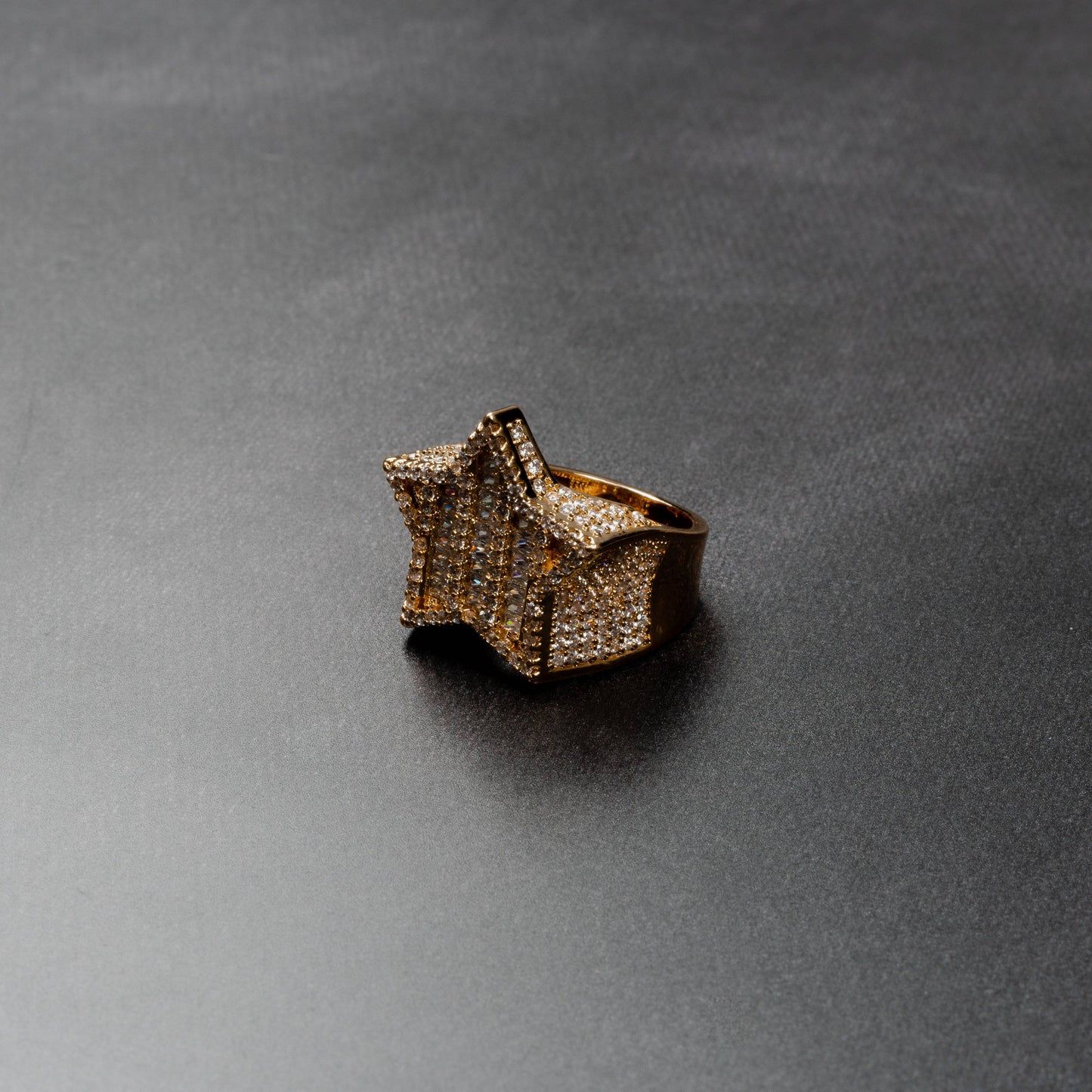 Iced Star Ring