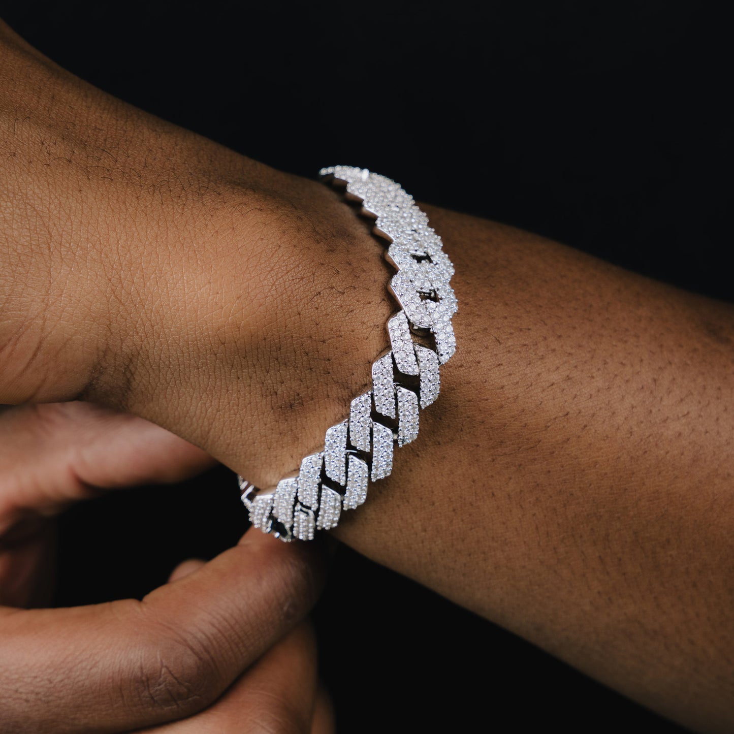 14MM Prong Cuban Bracelet