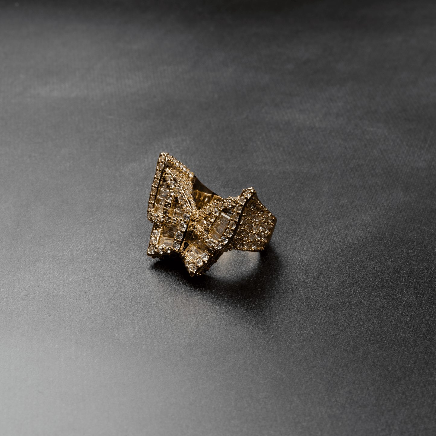 Iced Butterfly Ring