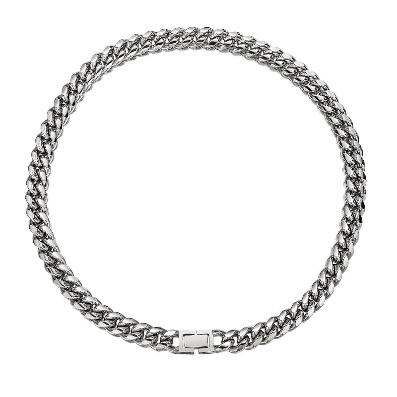 12mm stainless steel Cuban chain