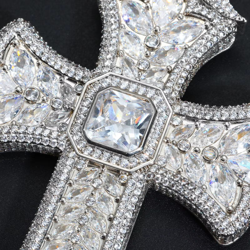 Zircon Luxury Cross Pendant