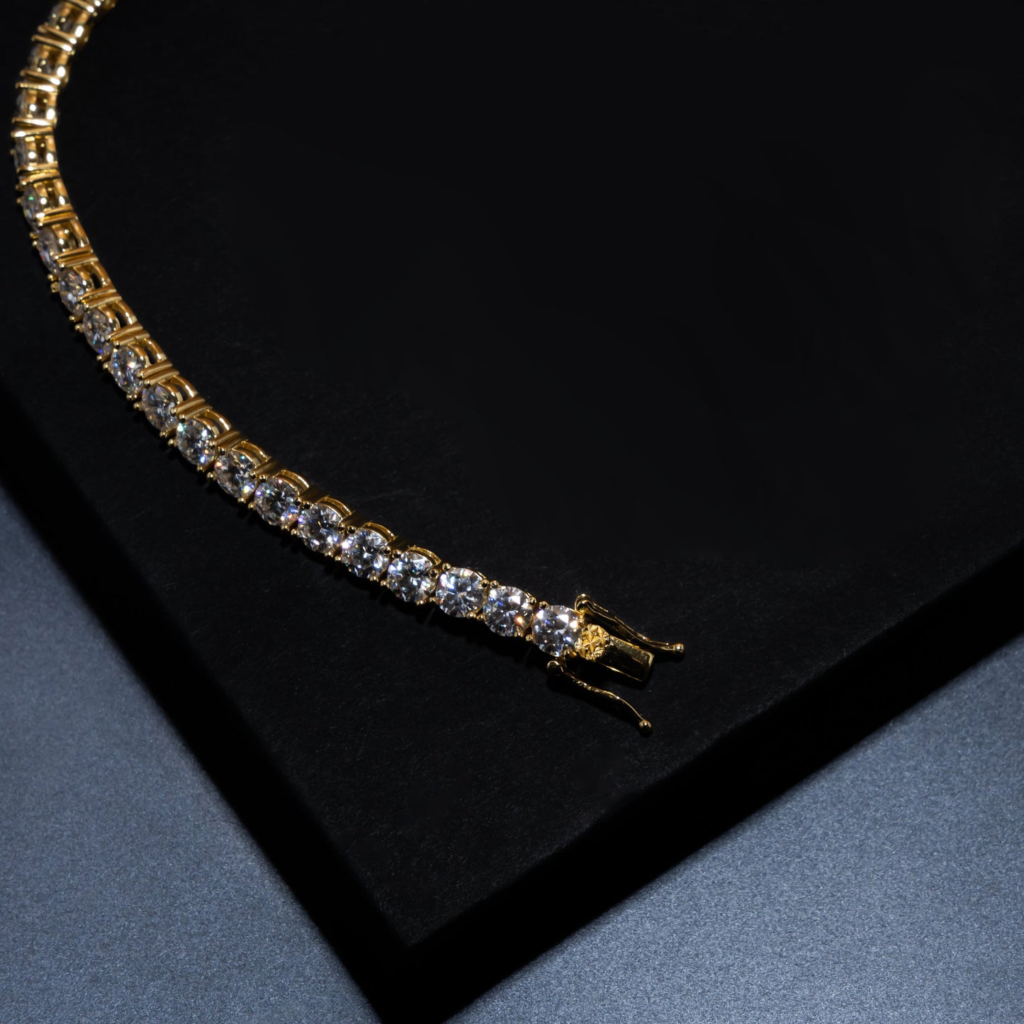 5mm Round Cut Tennis Bracelet