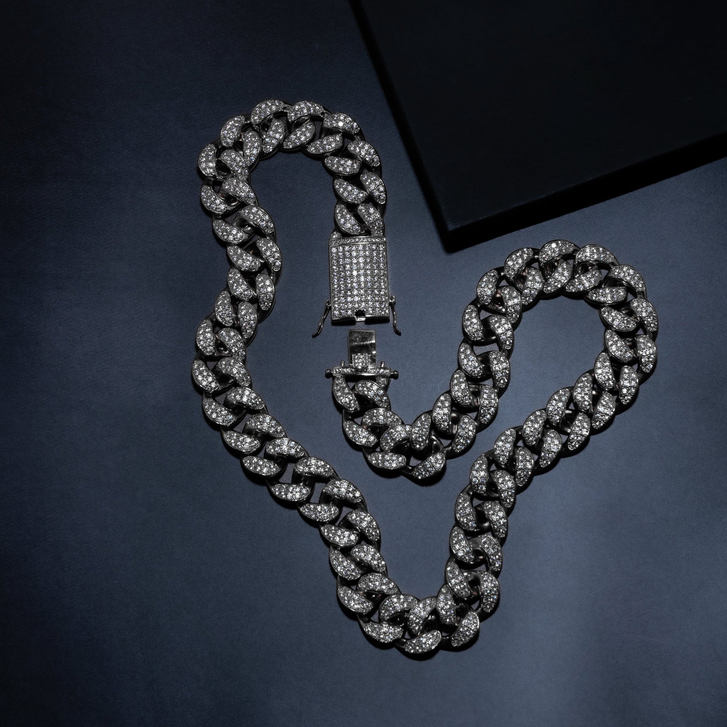 20mm Premium Iced Cuban Chain