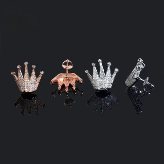 Fashion Icy Moissanite Diamond Earrings