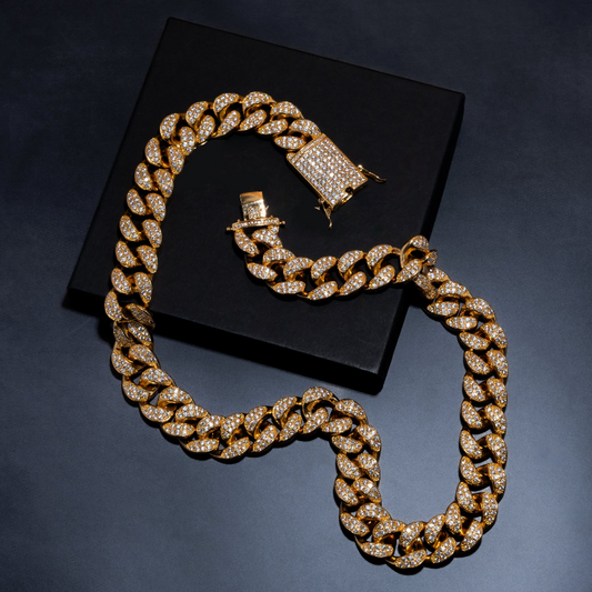 20mm Premium Iced Cuban Chain